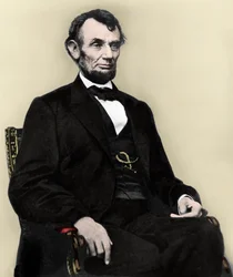 Portrait of Abraham Lincoln - エイブラハム・リンカーン（1809-1865）の肖像 アメリカ合衆国第16代大統領。