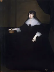 アンネ・オブ・オーストリア（Autriche）（1601-1666）の肖像 - アンネ・オブ・オーストリア（1601-1666） par Anonymous
