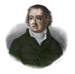 有用な人物の肖像と歴史：あらゆる国と条件の中で、これまでに活躍した男性と女性」に掲載されているフランソワ・アレクサンドル・フレデリック・ドゥ・ラ・ロシュフーコー（ロシュフーコー＝リアングクール公爵）（1747-1827）の肖像。