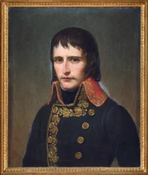 ボナパルト将軍（1769-1821）の肖像、匿名 。油彩・キャンバス
