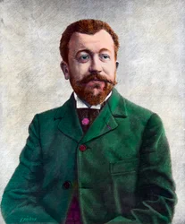 アンリ・ラヴェダン（1859-1940）の肖像（ジャーナリスト、劇作家）、プリヴェ・コレクション