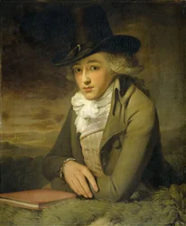 ヤコブ・ウィレムスの肖像 1795年頃 油彩・カンヴァス