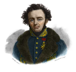 フランスの博物学者ジョセフ・ポール・ガイマール（1796-1858）の肖像が、Societe M.A.発行の「Portraits and history of useful men: all countries and conditions, who has acquired rights to men
