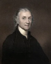 Joseph Priestley (1733 - 1804) イギリスの化学者・神学者の肖像