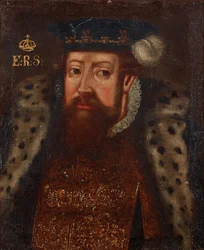 スウェーデン王エリック14世（1533-1577）の肖像 - 匿名 - 1700年頃 - 油彩・キャンバス - 個人蔵