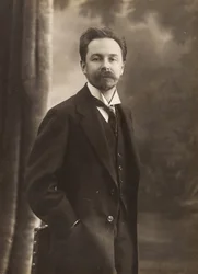 作曲家アレクサンダー・スクリャービン（1872-1915）の肖像