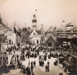 1900年の万国博覧会 - パリ万国博覧会：商業航海用パビリオン - 個人蔵