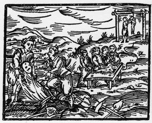 墓地で死者を抑止する魔女たち - 魔女の悪事とその救済を扱った「Compendium Maleficarum」 フランチェスコ・マリア・グアッツォまたはグアッチョまたはグアッチウス（15?-16?