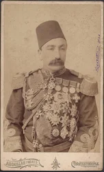 portrait du sultan Abdulhamid II (Abd ul Hamid, Abd-ul-Hamid, Abdulhemit, Abdul-Hamid, Abd al Hamid, Abd al-Hamid) (1842-1918) - スルタン アブドゥエルハミッド2世（1842-1918）、オスマン帝国皇帝、信仰のカリフ、匿名。写真