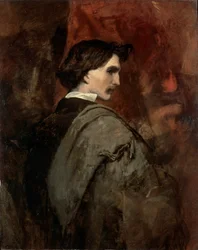 自画像、c1854-c1858
