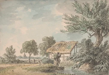 ハートフォードシャー州ワトフォード近郊の風景