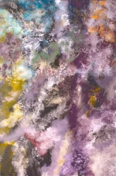 レーヴV（谷）、2025年（リネンに油彩）