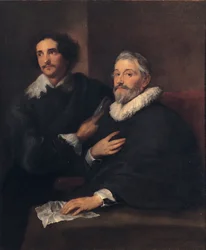 ワエル兄弟の肖像、c。 1620-1630