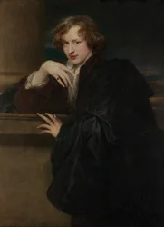 自画像、ca。 1620-1621。