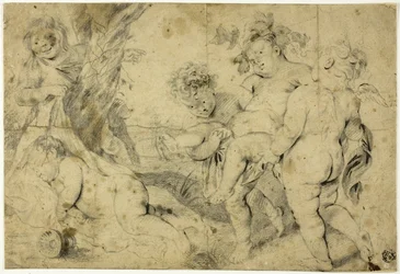 若きバッカスと仲間たち