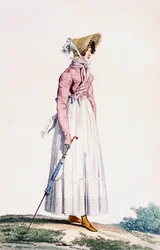 ジョルジュジャックガティーヌ（1773-1831）によって刻まれた、 &39;Amazing and Wonderful&39;からのプレートであるレディースパブ。パリ、1815