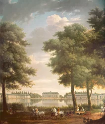 ベンラート城、1806