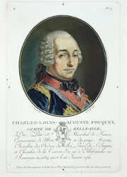 シャルル・ルイ・オーギュスト・フーケ（1684-1761）の「偉大な男性の肖像、輝かしい女性、そしてフランスの記憶に残る主題」、1787-92年