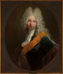 フリードリヒ・ヴィルヘルム・ケトラー（1692-1711）（かつらと黒鷲勲章を身につけた男性の肖像）