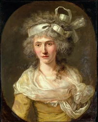 アンヌ・ジョゼフ・テロワーニュ・ド・メリクールの肖像 1762-1817年、c。 1785年。