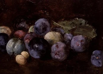 プラムの静物、1874