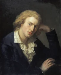 フリードリヒ・フォン・シラーの肖像1759-1805