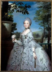アストゥリアス公女マリー・ルイーズ・ド・パルマ（1751-1819）の肖像 アントン・ラファエル・メングス（1728-1779）（ec.all.）の絵画 18世紀 マドリッド、プラド美術館