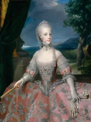 スペイン語  María Carolina de Habsburgo-Lorena, reina de Nápoles マリア・カロリーナ・ド・ハプスブルク＝ロレーヌ、ナポリ王妃