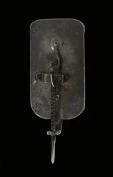 顕微鏡、c.1690（銀とガラス）（1121456-9も参照）