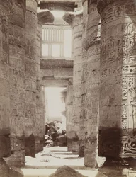 カルナック神殿のハイポスタイル・ホール、ハイポスタイル・ホールの様子
