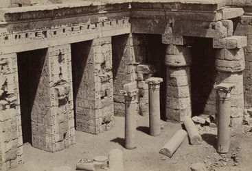 Medinet Habu: ラムセス 3 世神殿の中心にあるコプト教会