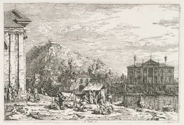 ビュー: 川の彼方の都市