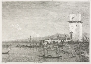 ビュー：マルゲラの塔、1735-1746。