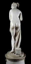 ヴェネレ・イタリカ。アントニオ・カノーバ（1757-1822）による大理石の彫刻