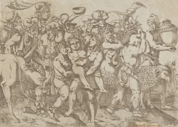シレノス・キャリード、1543年。