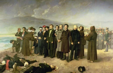 ホセ・マリア・デ・トリホス・イ・ウリアルテ（1791-1831）とその仲間たちの1831年の処刑、1888年