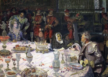Cena en casa de los Duques（公爵邸での夕食 – ドン・キホーテのエピソード）