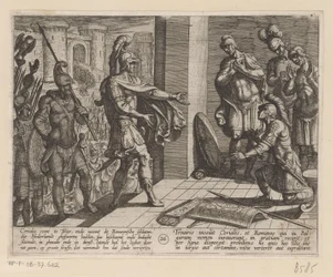 セリアリスはユリウス・シビルスを助けたローマ兵を許す ローマ人に対するバタヴィア戦争 (シリーズタイトル) Batavorum cum Romanis Bellum (シリーズタイトル)