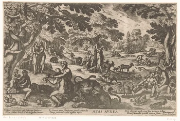 黄金時代 Aetas aurea (オブジェクトのタイトル) 世界の四つの時代 (シリーズタイトル)