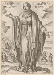 マリア 恵みに満ちたマリア様、あなたと共にいる主よ (タイトルのタイトル) Christ, Mary en de apostle (シリーズタイトル)