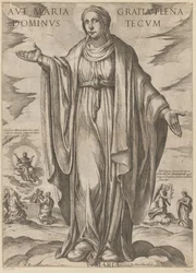 マリア 恵みに満ちたマリア様、あなたと共にいる主よ (タイトルのタイトル) Christ, Mary en de apostle (シリーズタイトル)