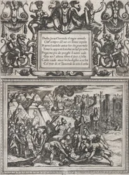 プレート 12: カント XII への挿絵、トルカト・タッソの「解放されたエルサレム」より。 1590-1630。