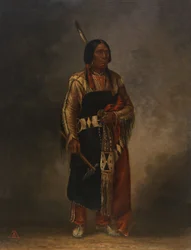 Mak-phe-ah-luta Red Cloud、カリフォルニア州。 1887年。