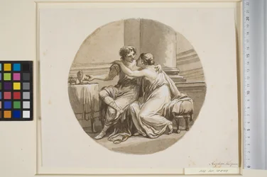 インテリアの 2 人の恋人