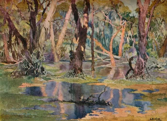 「キンダニングプール」、c1927