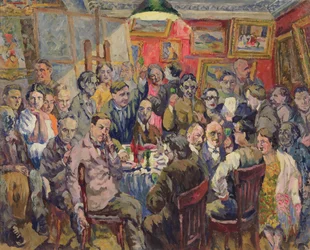 モスクワのアーティスト、1927