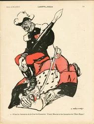 The Butter Plate, number 417, Colourful Satire