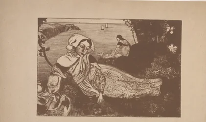 La Primavera (Spring) 1894 (ジンコグラフ)