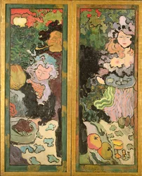 Pleasures of Life（painted screen）