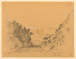 峠と村